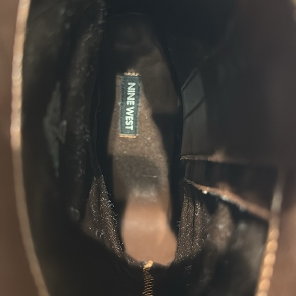 Nine West Brown Heeled Boots for Stylish Comfort - Picture 7 of 12